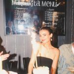 Victoria Justice Instagram - The last of VJ’s b-day 🖤 Thank you @casamigos for throwing the best b day dinner ever. Feeling so grateful for my family, friends & all of you. Sending you all so much love 🫂