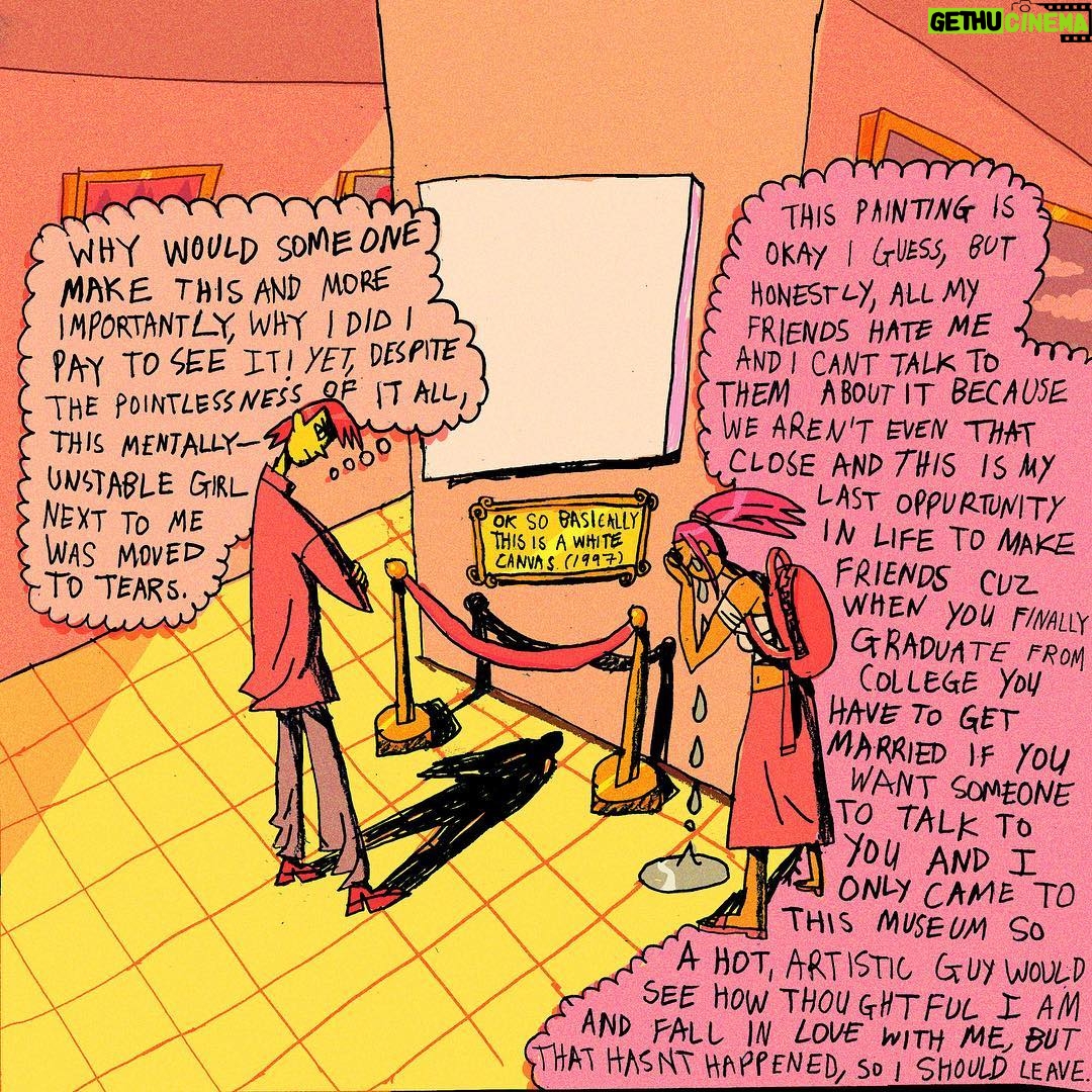 Victoria Vincent Instagram - this is my art work about society