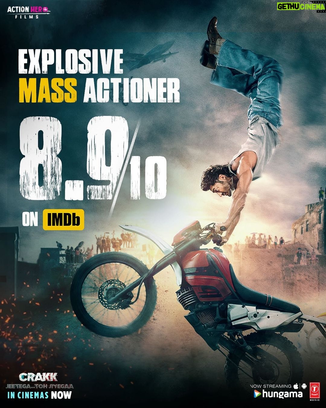Vidyut Jammwal Instagram - Giving all the reasons for our ❤ to explode! Watch #CRAKK - Jeetegaa Toh Jiyegaa, in cinemas now! Book your tickets, link in bio! @norafatehi @rampal72 @iamamyjackson @aditya_datt @ankittmohan @its_jamielever @bijayanand @rajendra_shisatkar #ShalakasPawar @abbassayyed77 @actionherofilms @Tseries.official #CrakkInCinemas #JeetegaaTohJiyegaa