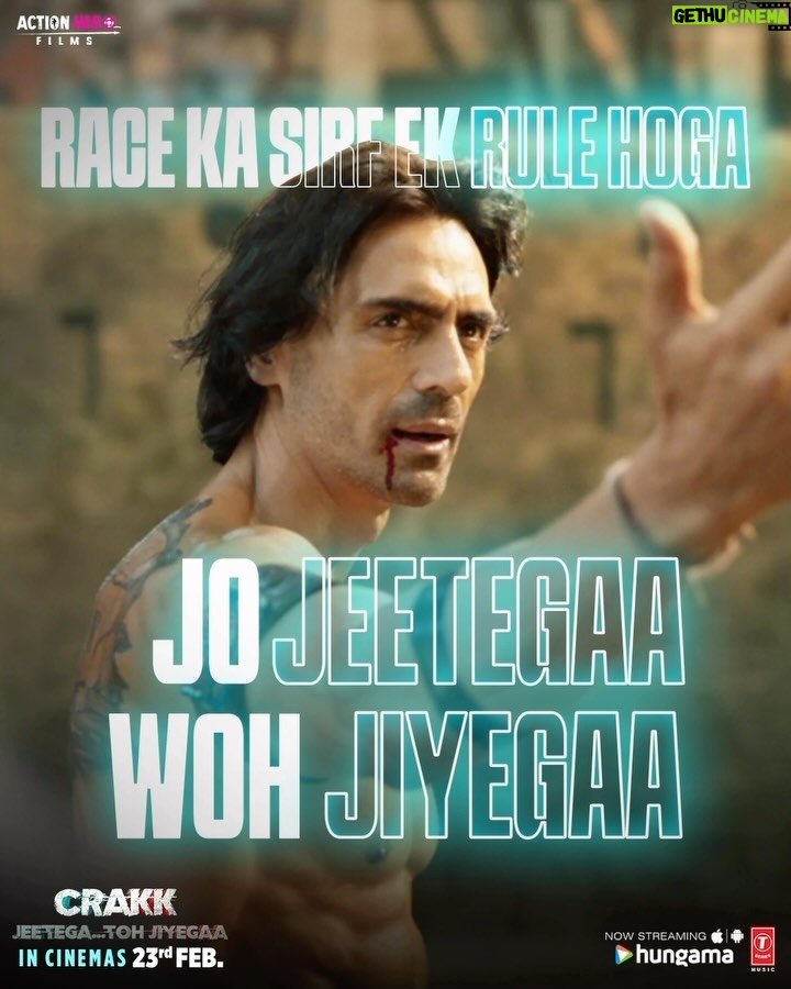 Vidyut Jammwal Instagram - Meet Dev- Crakk Player Number 2 š Watch #CRAKK - Jeetegaa Toh Jiyegaa, in cinemas tomorrow! Book your tickets now, link in bio! @rampal72 @actionherofilms @Tseries.official #CrakkOn23rdFeb #JeetegaaTohJiyegaa