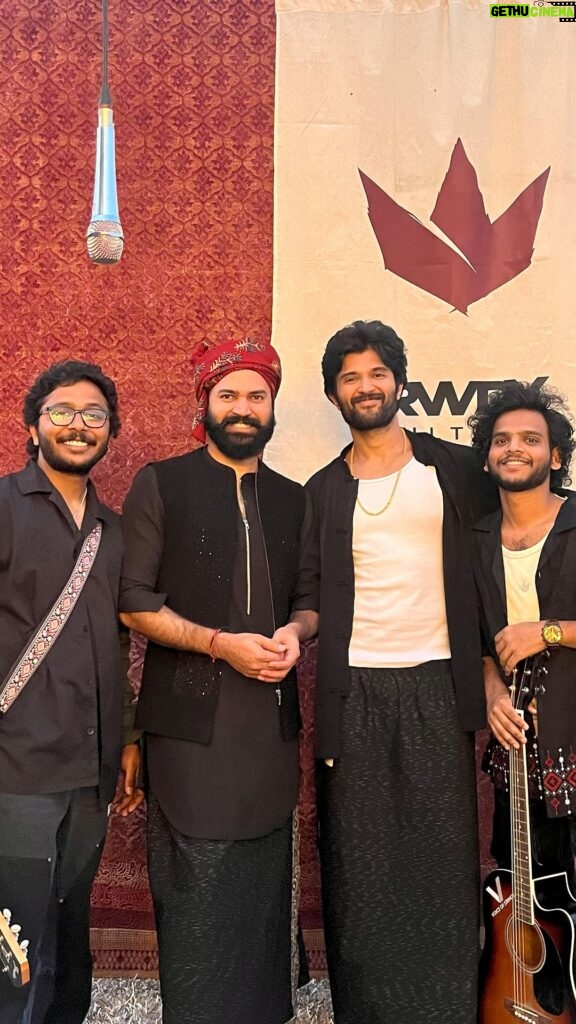Vijay Deverakonda Instagram - For the culture For the community For the love of fashion & Music A personal passion project I bring you RWDY CULTURE! @miriyala_ram @rwdyclub