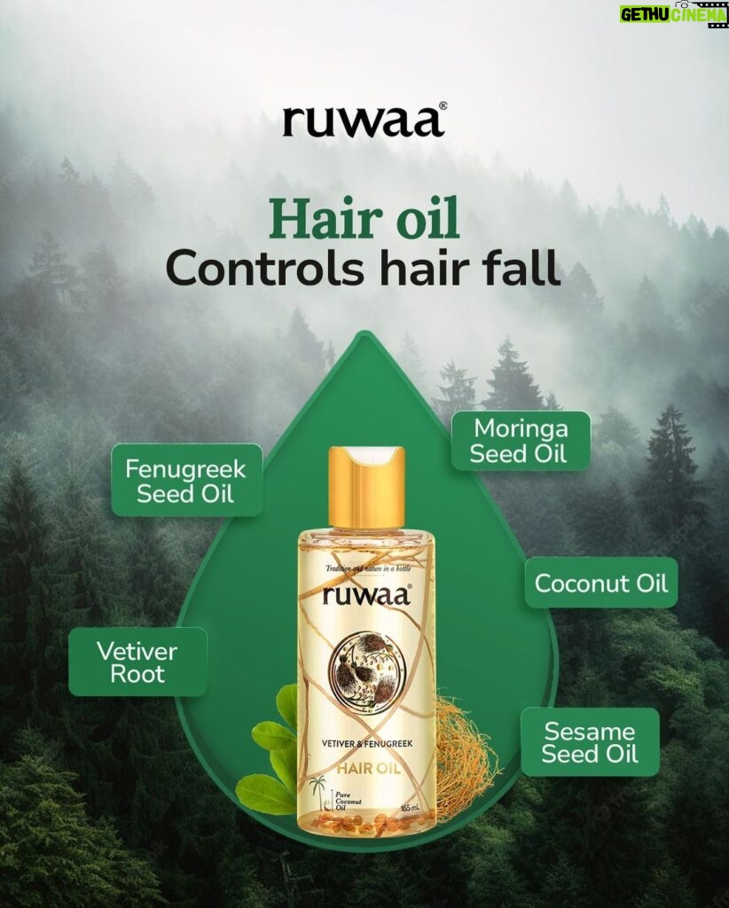 Vijay Sethupathi Instagram - Experience the magic of nature in every single bottle. Introducing our organic haircare essentials: from hair oil to mind-blowing shampoo, conditioner and game-changing serum. Perfect for all hair types, get ready to rock your haircare routine. Elevate your hair game today!  Purchase now at the most affordable price! @ruwaa.life