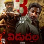 Vijay Sethupathi Instagram – 3 Days To Go for #VidudhalaPart1 (Telugu)

#VidudhalaOnApr15th