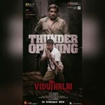 Vijay Sethupathi Instagram - #ViduthalaiPart1FromToday