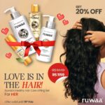 Vijay Sethupathi Instagram – This Valentine’s Day, treat your lady to the ultimate gift of self-care and natural beauty with ruwaa’s Healthy Hair Gifting Set!  Let her experience the luxurious blend of nature’s finest ingredients, ensuring her hair remains vibrant, nourished, and stunningly gorgeous. Show her your love with products that reflect her inner and outer radiance. #ValentinesDay #GiftOfLove #HealthyHair #Ruwaa #giftingset #couple #love #giftsforher