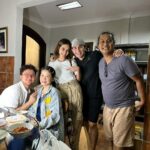 Vino G. Bastian Instagram - Jumpa kangen Dokter @cissienugraha kesayangan dan juga @upanduvan yg uda lamaaaa ga ketemu 💜 Sekalian @bundratimothyaslinew mau pamer tensi uda normal , badan lebih singset .. 😁 Makasih yaa Dok udah membantu kita sehat … 🙏🏼💜