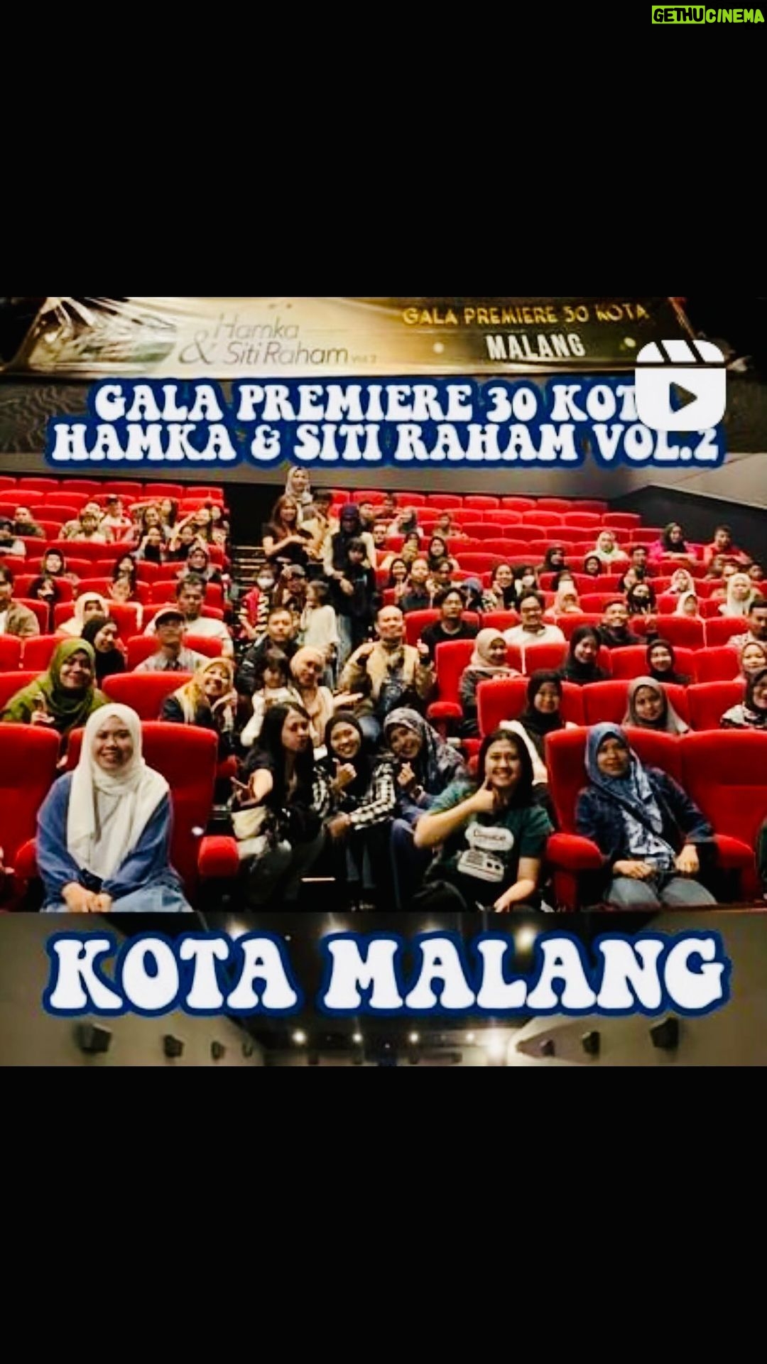 Vino G. Bastian Instagram - Rutam Nuwus MALANG🤩🙏🏼. Dari full senyum sampai meneteskan air mata melihat perjuangan “HAMKA & SITI RAHAM”. Yang penasaran dengan filmnya sabar yaa tgl 21 DESEMBER 2023 kita nonton berjamaah di Bioskop. JOSS!! (Video @elfarafm)