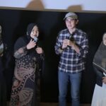 Vino G. Bastian Instagram - Terima kasih banyak Dokter @draisahdahlan dan Mpok @nurasiauno serta mbak @irantypurnamasari sudah membuat Nobar #HamkaDanSitiRaham sekaligus penggalangan donasi untuk Palestina yang di arrange oleh @memtequ. Terima kasih juga untuk semua yang sudah hadir 😊🙏🏼 Foto by @rafabigovick @irantypurnamasari