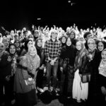 Vino G. Bastian Instagram - Terima kasih banyak Dokter @draisahdahlan dan Mpok @nurasiauno serta mbak @irantypurnamasari sudah membuat Nobar #HamkaDanSitiRaham sekaligus penggalangan donasi untuk Palestina yang di arrange oleh @memtequ. Terima kasih juga untuk semua yang sudah hadir 😊🙏🏼 Foto by @rafabigovick @irantypurnamasari