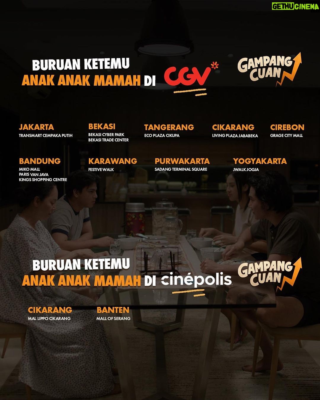 Vino G. Bastian Instagram - #GampangCuan nya kakak.. dipilih dipilih dipilih (geser).. Gaskeun!!