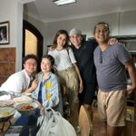 Vino G. Bastian Instagram - Jumpa kangen Dokter @cissienugraha kesayangan dan juga @upanduvan yg uda lamaaaa ga ketemu 💜 Sekalian @bundratimothyaslinew mau pamer tensi uda normal , badan lebih singset .. 😁 Makasih yaa Dok udah membantu kita sehat … 🙏🏼💜