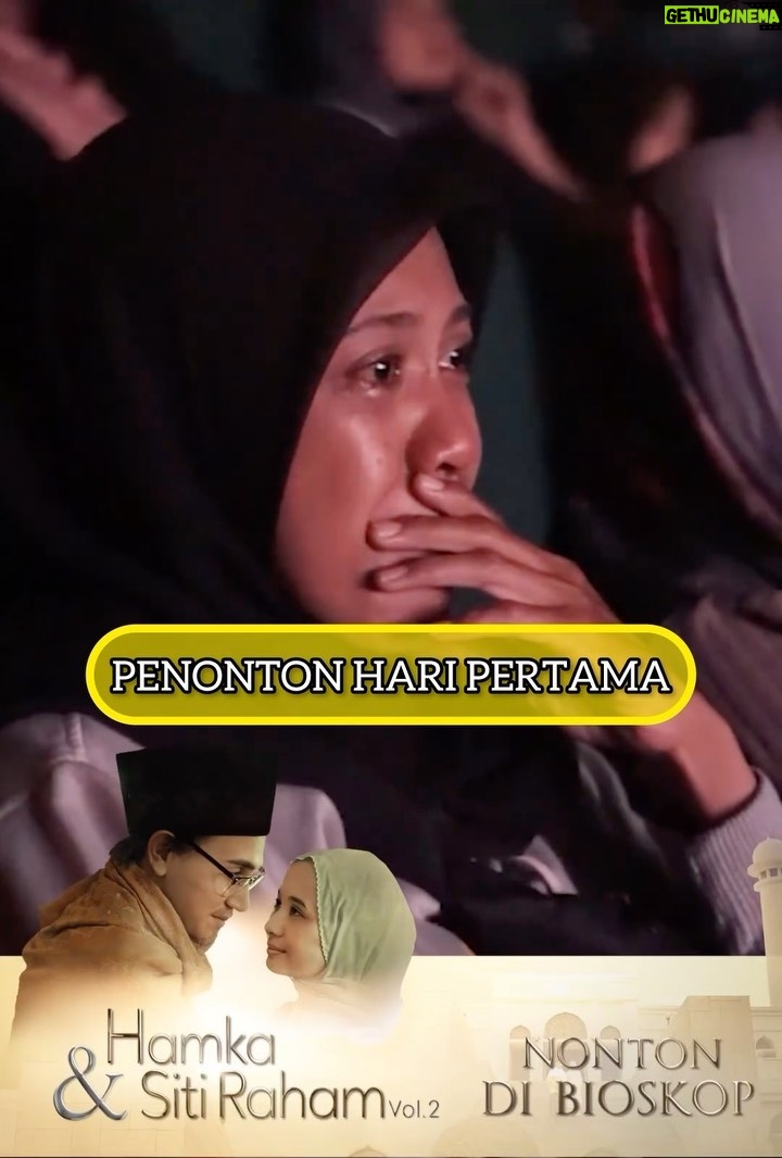 Vino G. Bastian Instagram - π₯Ή Reaksi penonton hari pertama #HamkaDanSitiRaham ππΌππΌππΌ