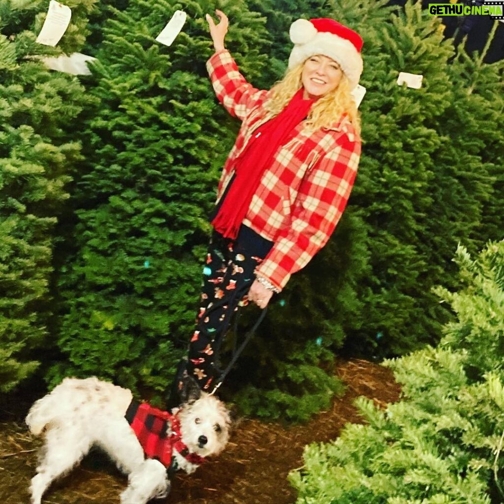 Virginia Madsen Instagram - Here’s what Mom taught me. When times are good it’s easy to be thankful but when times are hard, have Christmas Joy anyway. Being thankful got us through and I don’t know how she did it. Love you Mombey. #christmas #thankful and I love you St. Nick @narcissusholmes