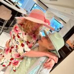 Virginia Madsen Instagram - Spring into Easter for me and my Mom. We all love you Bey! #easterbonnet