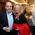 Virginia Madsen Instagram - Paul and I met about 20 years ago in the Santa Ynez Valley. We drove down winding country roads, drank fake wine, had a picnic on a hilltop at sunset. We became pals. Here we are again for a screening of #theholdovers directed by the Great Alexander Payne. I am always and forever grateful. GO see this film. It’ll make you happy. #theholdovers #sideways #reunion
