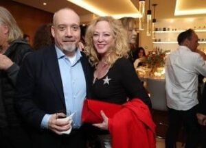 Virginia Madsen Instagram - Paul and I met about 20 years ago in the Santa Ynez Valley. We drove down winding country roads, drank fake wine, had a picnic on a hilltop at sunset. We became pals. Here we are again for a screening of #theholdovers directed by the Great Alexander Payne. I am always and  forever grateful.  GO see this film. It’ll make you happy. #theholdovers #sideways #reunion