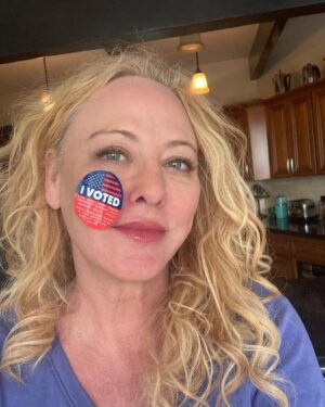Virginia Madsen Instagram - You know you want to cause you’re a good person. #vote