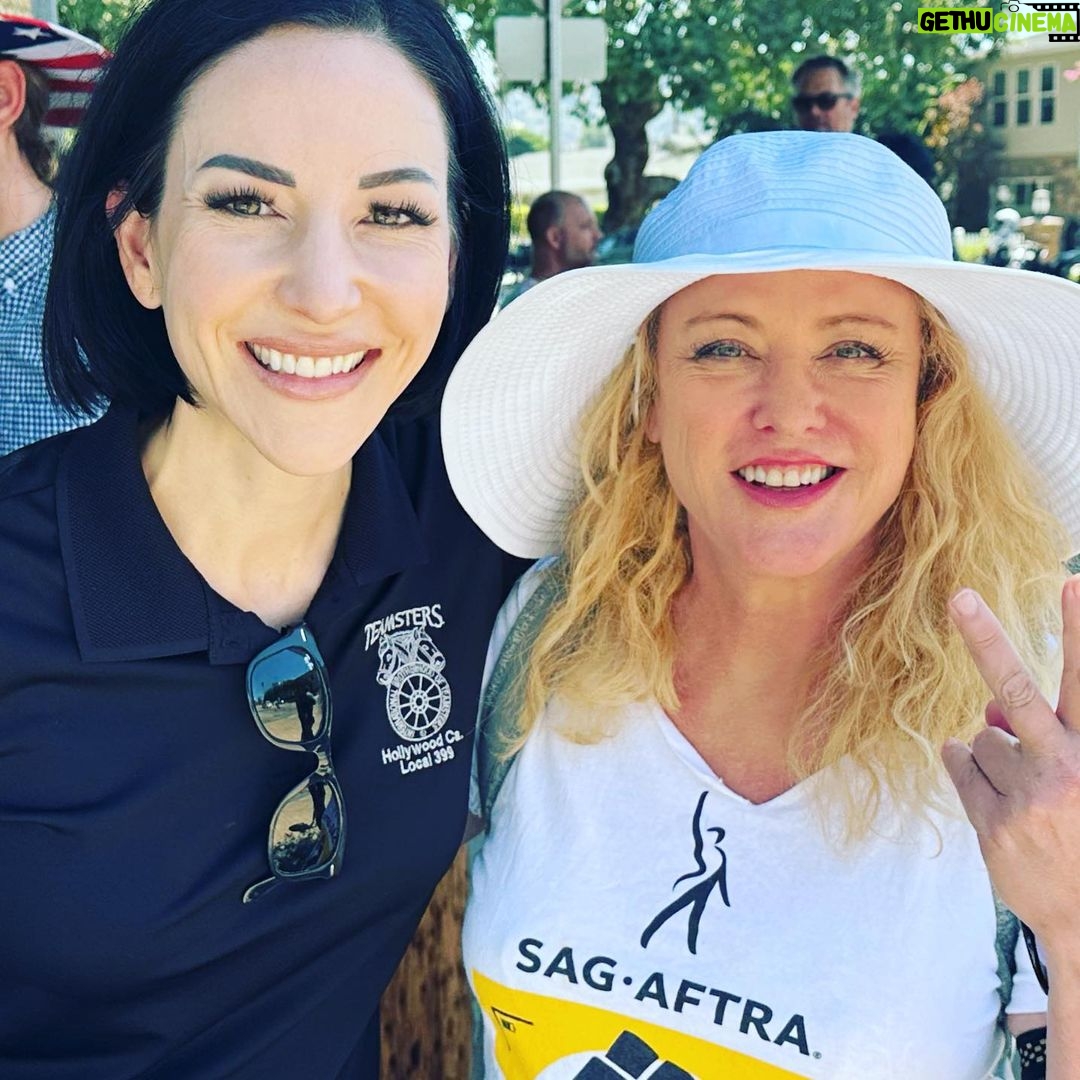 Virginia Madsen Instagram - One of our not so secret weapons. #LindsayDougherty #sagaftra #sagaftramember #sagaftrawest