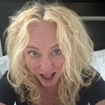 Virginia Madsen Instagram – Home hair care fuc-up.  #lessonlearned #boxcolor well, I tried.  Kinda fun tho’ I’ll just get them bedazzled jeans and get er DONE!
