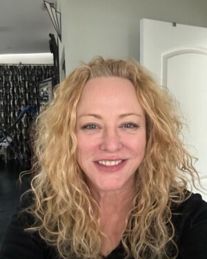 Virginia Madsen Instagram - Woke up like , without a filter man. Happy Friday. You be YOU. I be ME.  This is how Mom looks when her baby boy comes for a visit. #mom #patience
