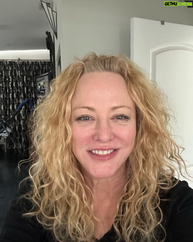 Virginia Madsen Instagram - Woke up like , without a filter man. Happy Friday. You be YOU. I be ME. This is how Mom looks when her baby boy comes for a visit. #mom #patience