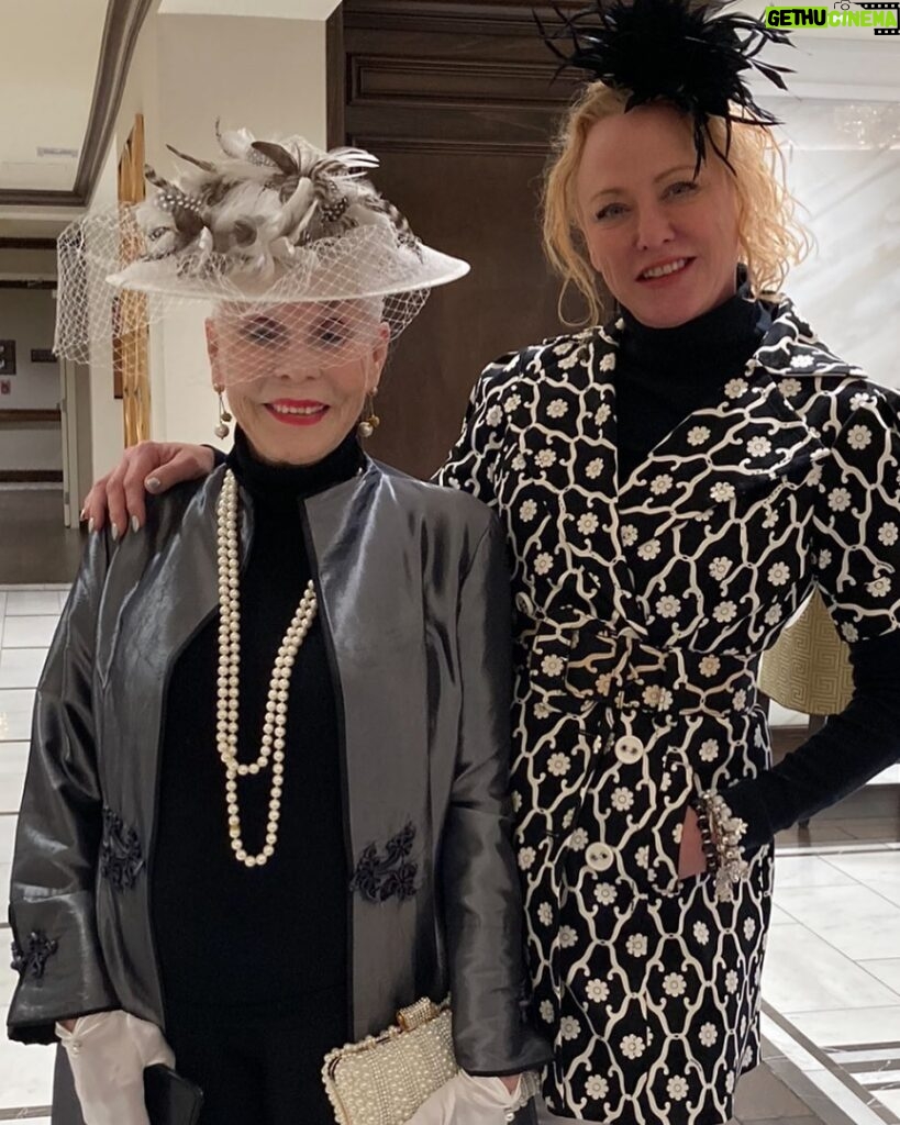 Virginia Madsen Instagram - Why yes darlings. Everyone needs a fascinator. I was blessed to have a fascinating Mother who taught me to respect myself even when those others around me did not. We won.