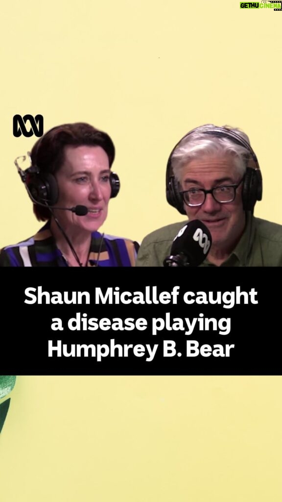 Virginia Trioli Instagram - We thought Humphrey would have followed OH&S practices more closely ... 😟 In Episode #1 of You Don't Know Me, Virginia Trioli sat down with Comedian and actor Shaun Micallef to discuss the time he shot light beams from his eyes and his penchant for kickboxing movies. Check out the link in our story for the full episode! @latrioli #podcast #comedy #ABC #ABCMelbourne