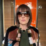 Virginia Trioli Instagram - Anna Fucking Wintour. 👏 @wowfx_makeup 👏 #fashion #vogue #cestmoi Melbourne, Victoria, Australia