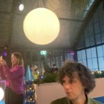 Virginia Trioli Instagram - Opening night dinner at The Lightouse for #rising festival 2022 - finally the moon has risen on this much delayed, beautiful winter festival. This temporary restaurant set high above The Wilds at the Sydney Myer Music Bowl, with its skating rink and beautiful light sculptures is just magic. Food by @moyle_david and @chefmattstone Sidney Myer Music Bowl