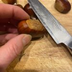 Virginia Trioli Instagram - The King Valley chestnuts have arrived! A huge bloody bag of them, collected by my son and his mates at our friend Helen’s farm. Am quickly boiling up a few to taste, and then Galician chestnut and ham soup and the hilarious French dessert folly Mont Blanc to follow - stay tuned!! #autumn #autumncooking #chestnuts #kingvalley #victoria #visitvictoria #home #homecooking #threeingredients #virginiatrioli Melbourne, Victoria, Australia