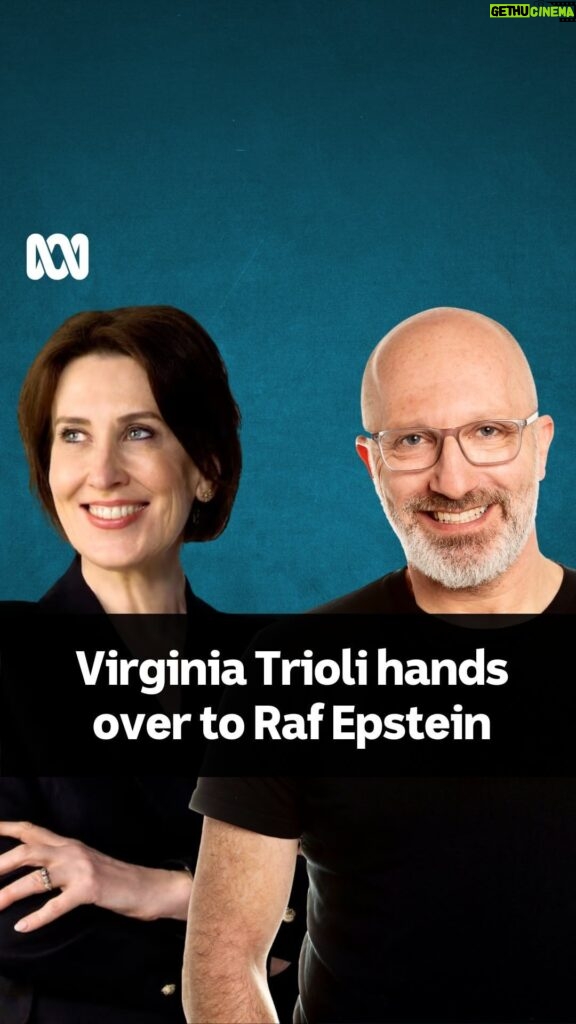 Virginia Trioli Instagram - On Virginia Trioli’s last day in the chair, incoming Mornings presenter Raf Epstein answered the tough questions for You Don’t Know Me. Melbourne, Victoria, Australia