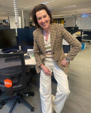 Virginia Trioli Instagram - Posted to dispel outrageous suggestions by my #mornings team that I’m off to hunt with the hounds after the show: NOT TRUE. I’m always on the side of the fox. 🦊 
Big show this morning - including what will be a brilliant You Don’t Know Me with @adamliaw ! Tune in! @abcinmelbourne #adamliaw #virginiatrioli