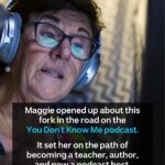 Virginia Trioli Instagram - Maggie Dent is often referred to as the 'queen of common sense'. She's a successful author, the host of her own parenting advice podcast, and has raised four sons of her own. But she tells Virginia Trioli that a dark impulse at university almost ended her life. Check out the link in our story for the full episode of You Don’t Know Me. #mentalhealth #parenting #podcast
