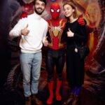 Vitalii Hordiienko Instagram – Зустрілись з павучком на прем‘єрі павучка🤩🕷🕸 Kyiv, Ukraine