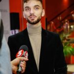 Vitalii Hordiienko Instagram - Рівно рік тому моє обличчя вперше з‘явилось на великих екранах кінотеатрів!😳 23 січня 2020 року вийшов у прокат фільм «ЕКС» зі мною в одній з головних ролей.🎉 І я вважаю це привід показати вам нарешті фото з прем‘єри😅 Дякую долі за таких шанс, сподіваюсь надалі такого буде побільше🔥