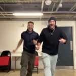 Vito Coppola Instagram - Just two Italians having fun on tour 😝♥️ After reposting three times hopefully this is the right one. 🤞