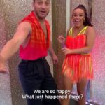 Vito Coppola Instagram - @ellielouiseleach can’t be tamed, she’s unleashing all the moves tonight in this Jive! with @vitocoppola_real 🤩 #Strictly