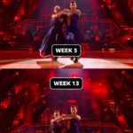 Vito Coppola Instagram - Obsessed with this transformation 😍 @ellielouiseleach @vitocoppola #Strictly #iPlayer