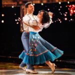 Vito Coppola Instagram - ✨ Mirabel ✨. What an incredible night on saturday for Movie week!!! 🍿🪄🎬 I am a HUGE disney fan so to be able to dance to Encanto was an absolute dream come true and felt so magical. Thank you to my wonderful partner @vitocoppola for creating the most beautiful choreography and for trusting me and most of all thank you to all of you who voted for us, we are having the most magical time and we are so grateful for all of your continued support. Moving on to a new week!!! We can’t wait to show you all what we get up to!!!! 💃🏽 Lots of love and sparkle ✨❤️