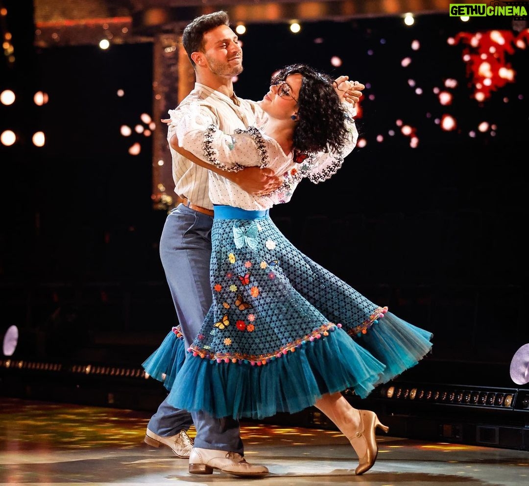 Vito Coppola Instagram - β¨ Mirabel β¨. What an incredible night on saturday for Movie week!!! πΏπͺπ¬ I am a HUGE disney fan so to be able to dance to Encanto was an absolute dream come true and felt so magical. Thank you to my wonderful partner @vitocoppola for creating the most beautiful choreography and for trusting me and most of all thank you to all of you who voted for us, we are having the most magical time and we are so grateful for all of your continued support. Moving on to a new week!!! We canβt wait to show you all what we get up to!!!! ππ½ Lots of love and sparkle β¨β€οΈ