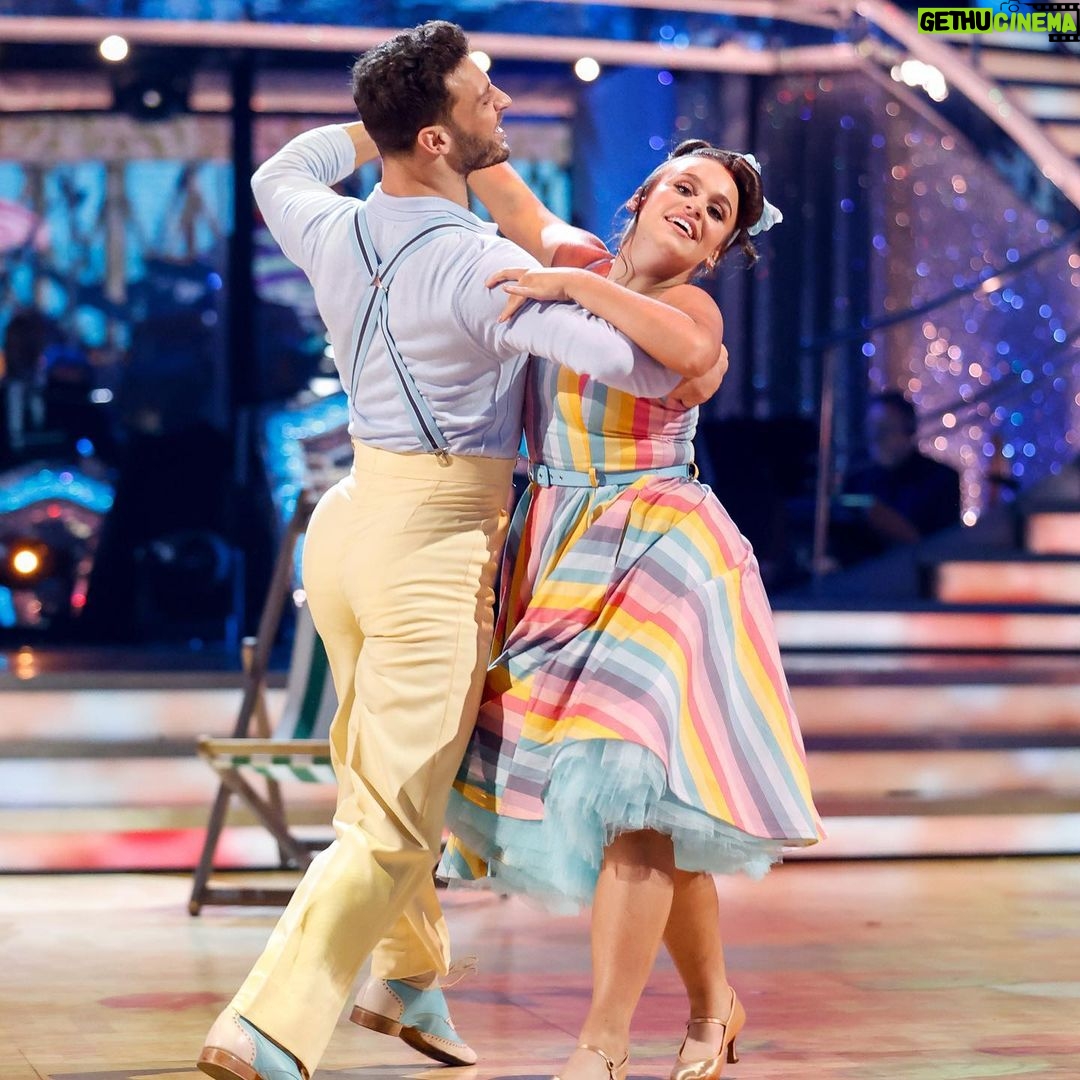 Vito Coppola Instagram - About Saturday night Strictly Come Dancing 🪩 Thanks to my Lulú, my baby ♥️ You are making me so proud 🙏🏼 Everyday I discover a new part of you…Thank you for allowing me to see it ☺️ “It’s got to be perfect”.