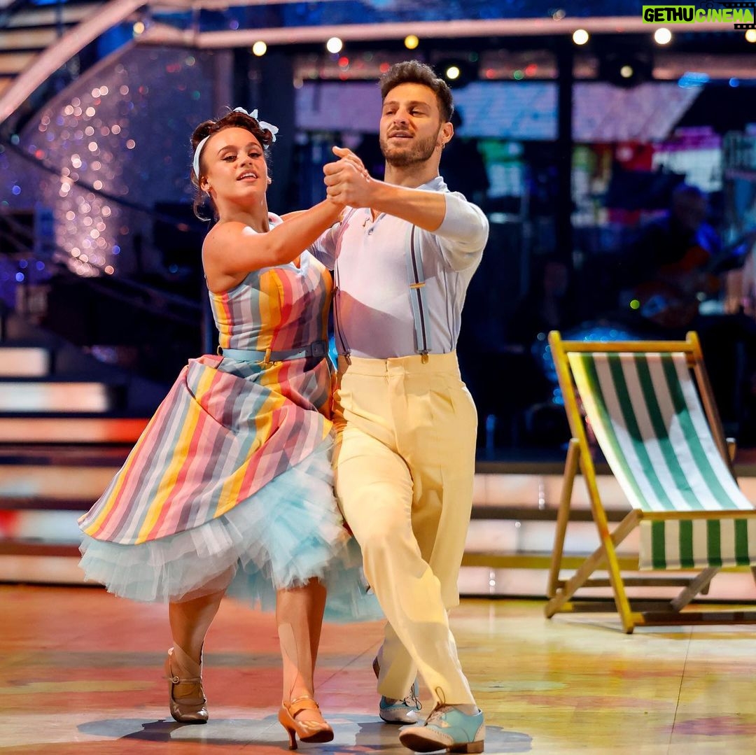 Vito Coppola Instagram - About Saturday night Strictly Come Dancing 🪩 Thanks to my Lulú, my baby ♥️ You are making me so proud 🙏🏼 Everyday I discover a new part of you…Thank you for allowing me to see it ☺️ “It’s got to be perfect”.