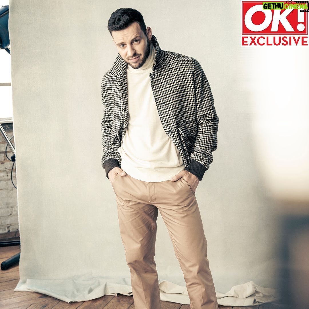 Vito Coppola Instagram - Buona la prima! Thanks @ok_mag Lovely and fun day with my people 😊 I enjoyed sooo much. Grazie mille 🙏🏼♥️ Photographer - @lee_malone_photography Grooming - @nadiaaltinbas Stylists - @harriet_wheeler & @laraemmastylist Videographer - @matthew.tortolano Producer - @will__perry