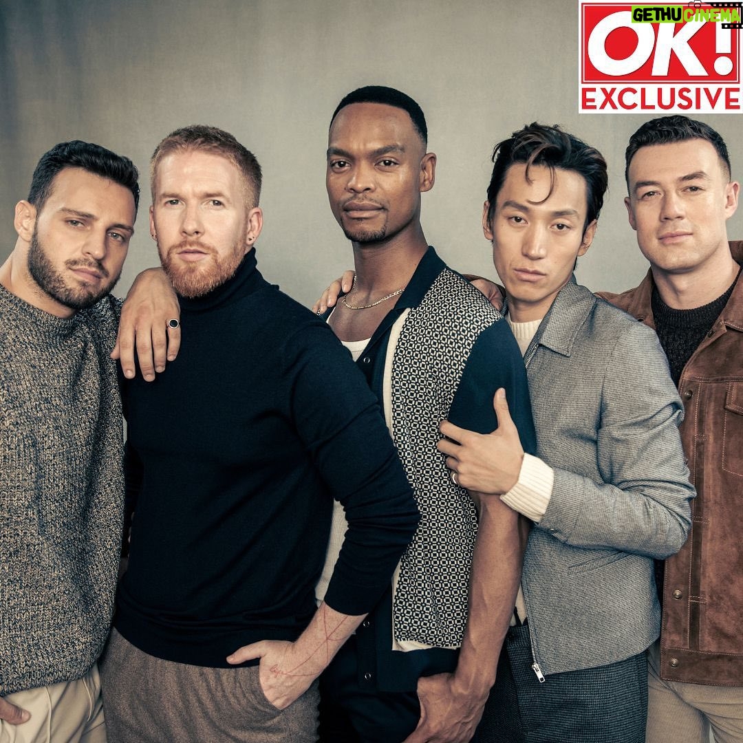 Vito Coppola Instagram - Buona la prima! Thanks @ok_mag Lovely and fun day with my people 😊 I enjoyed sooo much. Grazie mille 🙏🏼♥️ Photographer - @lee_malone_photography Grooming - @nadiaaltinbas Stylists - @harriet_wheeler & @laraemmastylist Videographer - @matthew.tortolano Producer - @will__perry
