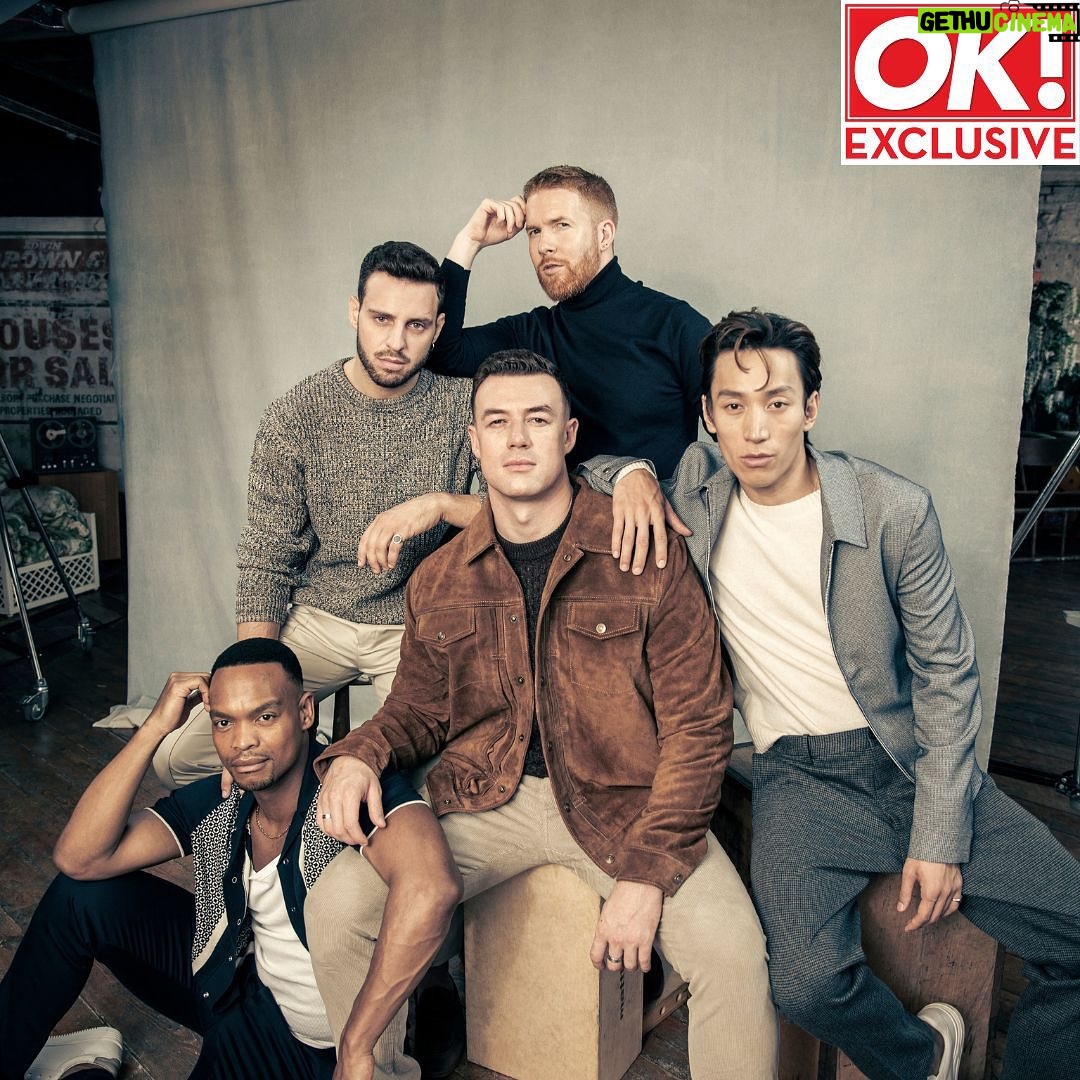 Vito Coppola Instagram - Buona la prima! Thanks @ok_mag Lovely and fun day with my people 😊 I enjoyed sooo much. Grazie mille 🙏🏼♥️ Photographer - @lee_malone_photography Grooming - @nadiaaltinbas Stylists - @harriet_wheeler & @laraemmastylist Videographer - @matthew.tortolano Producer - @will__perry