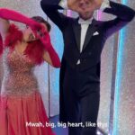 Vito Coppola Instagram - It’s a 40!!! Tonight @ellielouiseleach and @vitocoppola’s American Smooth oozes even more elegance and glamour 💗 #Strictly