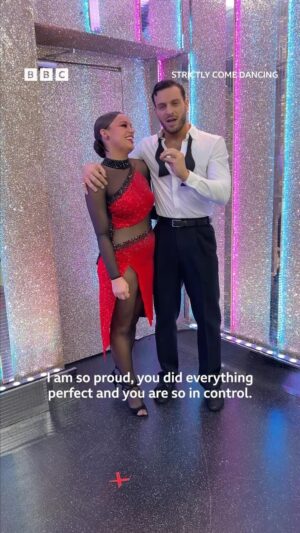 Vito Coppola Instagram - Take our money! @ellielouiseleach and @vitocoppola are rich in passion and technique in this stunning Argentine Tango 💰 #Strictly