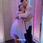 Vito Coppola Instagram - Bringing a romantic Rumba to life in glorious technicolour. That was beautiful @ellielouiseleach and @vitocoppola ❤️ #Strictly