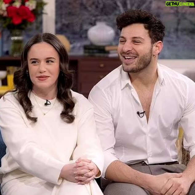 Vito Coppola Instagram - We always have so much fun when we are on @thismorning If you haven’t watched it you can find the interviews on YouTube. And also: let’s guess what kind of interesting steps and moves are we going to teach to the couples for Valentines Day?? 💘