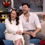 Vito Coppola Instagram - We always have so much fun when we are on @thismorning If you haven’t watched it you can find the interviews on YouTube. And also: let’s guess what kind of interesting steps and moves are we going to teach to the couples for Valentines Day?? 💘